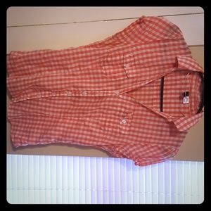 H&M pink short sleeve